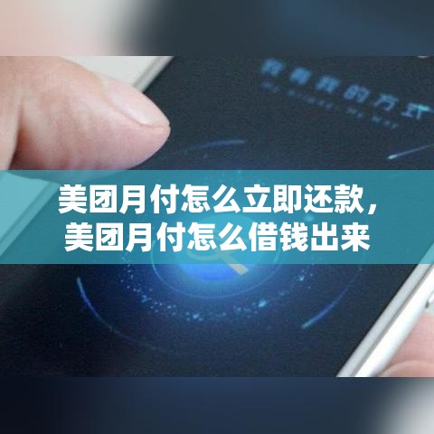 美团月付怎么立即还款,美团月付怎么借钱出来