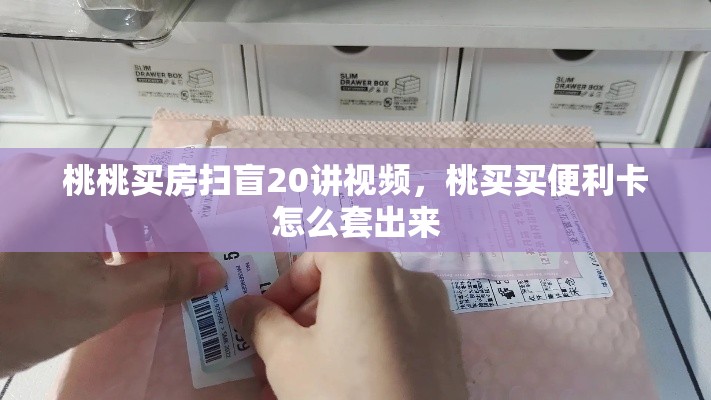 桃桃买房扫盲20讲视频，桃买买便利卡怎么套出来