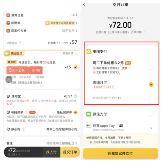 美团月付消费额度怎么套，美团月付可以提现吗?教你额度套出来消费的方法!